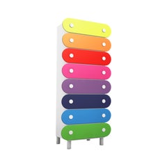 Erik Wardrobe in Powder-Coated Aluminum by altreforme