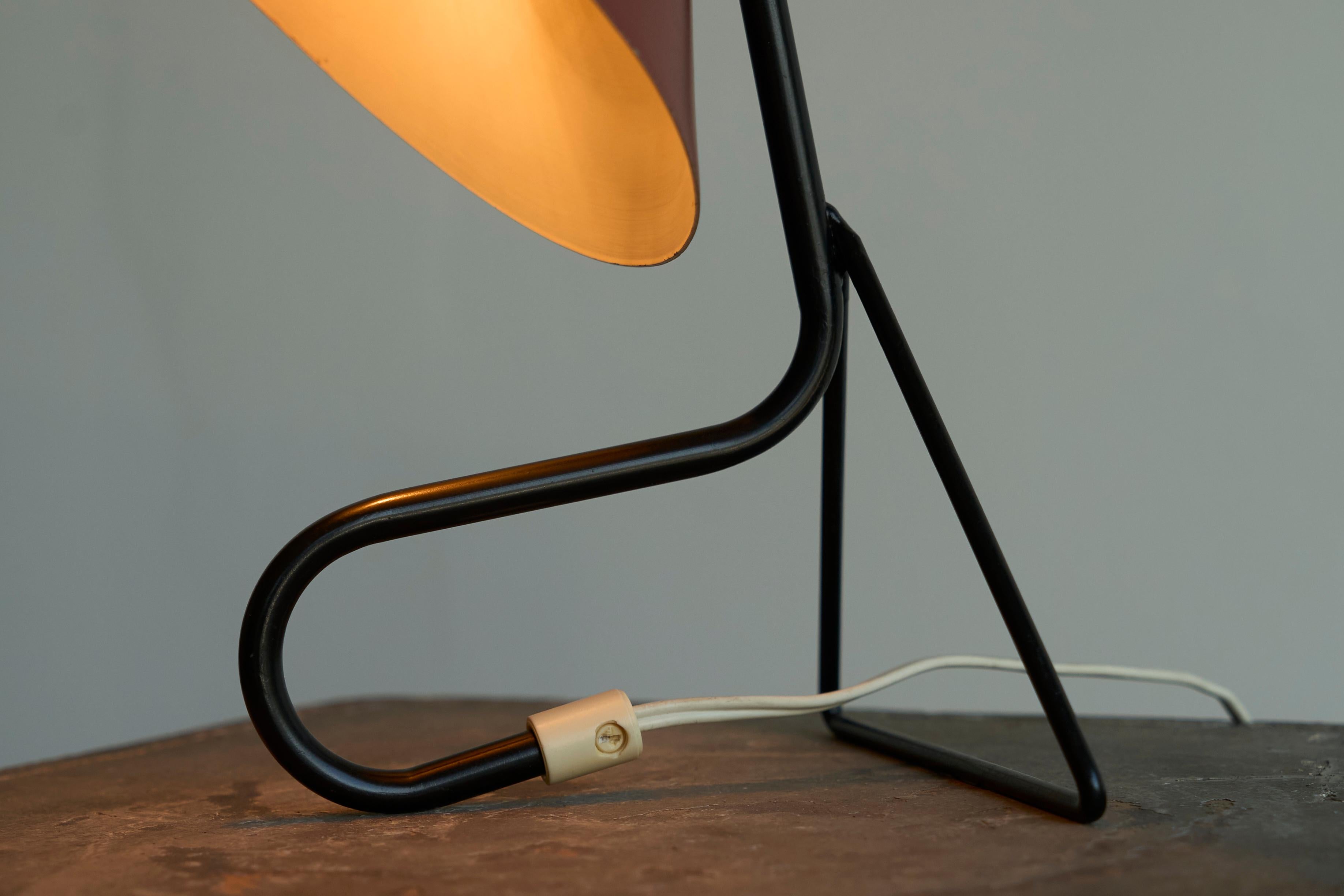 Hand-Crafted Erik Wärnå Table or Wall Lamp for Gnosjö Konstsmide 1950s For Sale