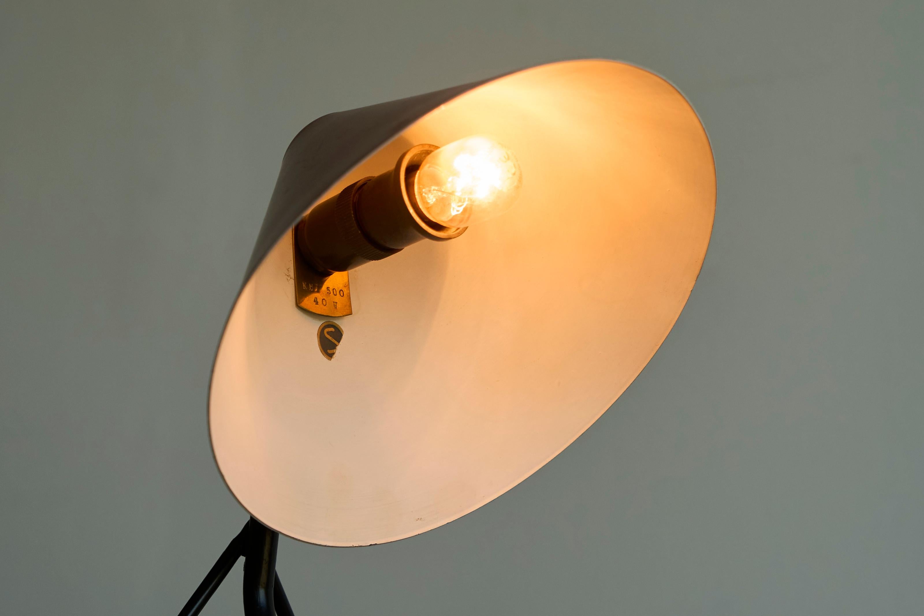 Erik Wärnå Table or Wall Lamp for Gnosjö Konstsmide 1950s In Good Condition For Sale In Meer, VAN