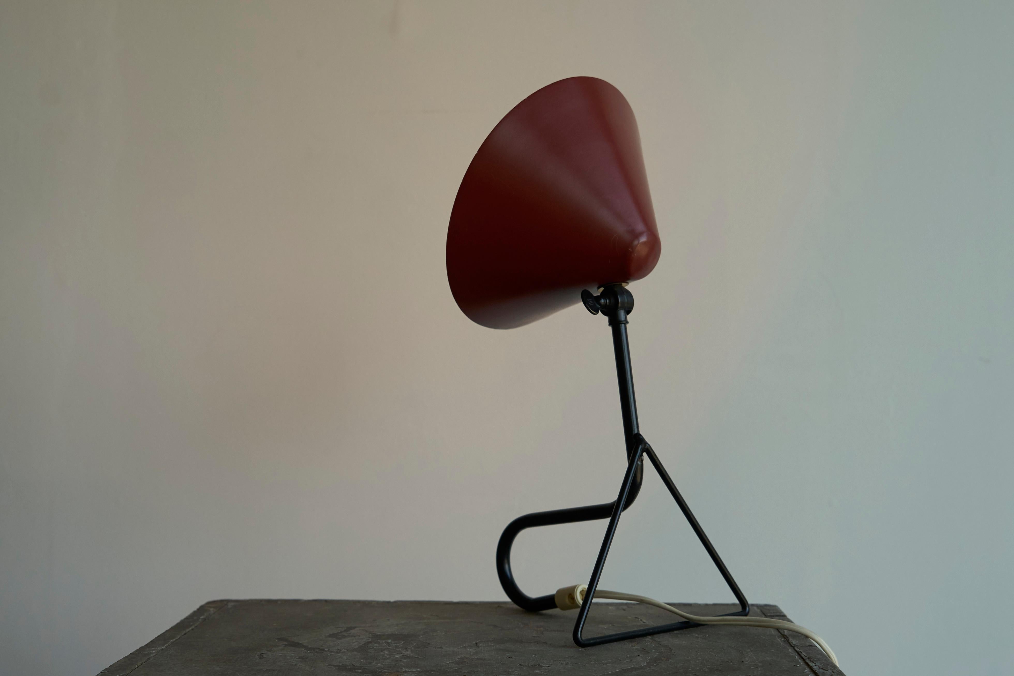 Erik Wärnå Table or Wall Lamp for Gnosjö Konstsmide 1950s For Sale 1