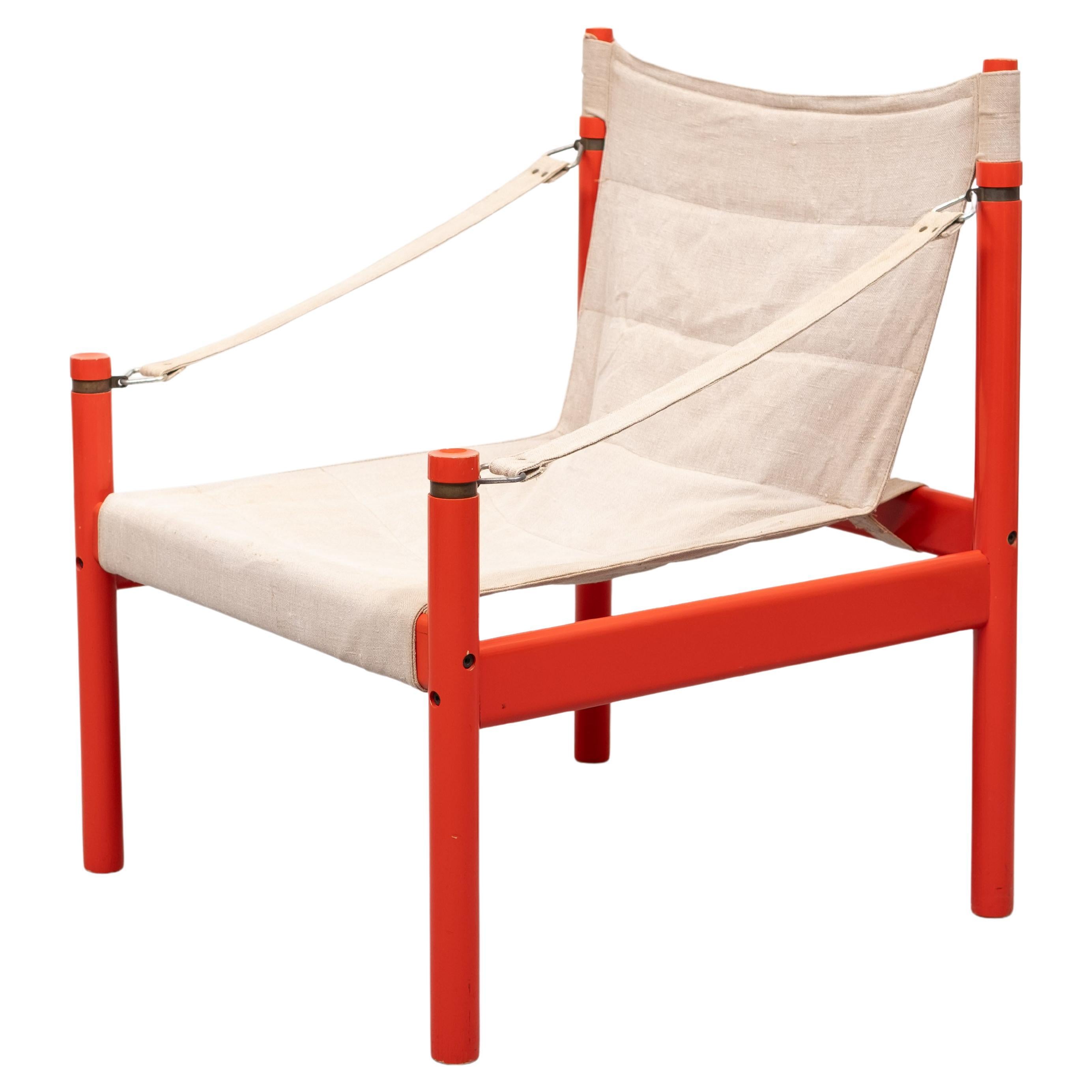 Erik Worts  Safari chair 1960s Denmark  For Sale