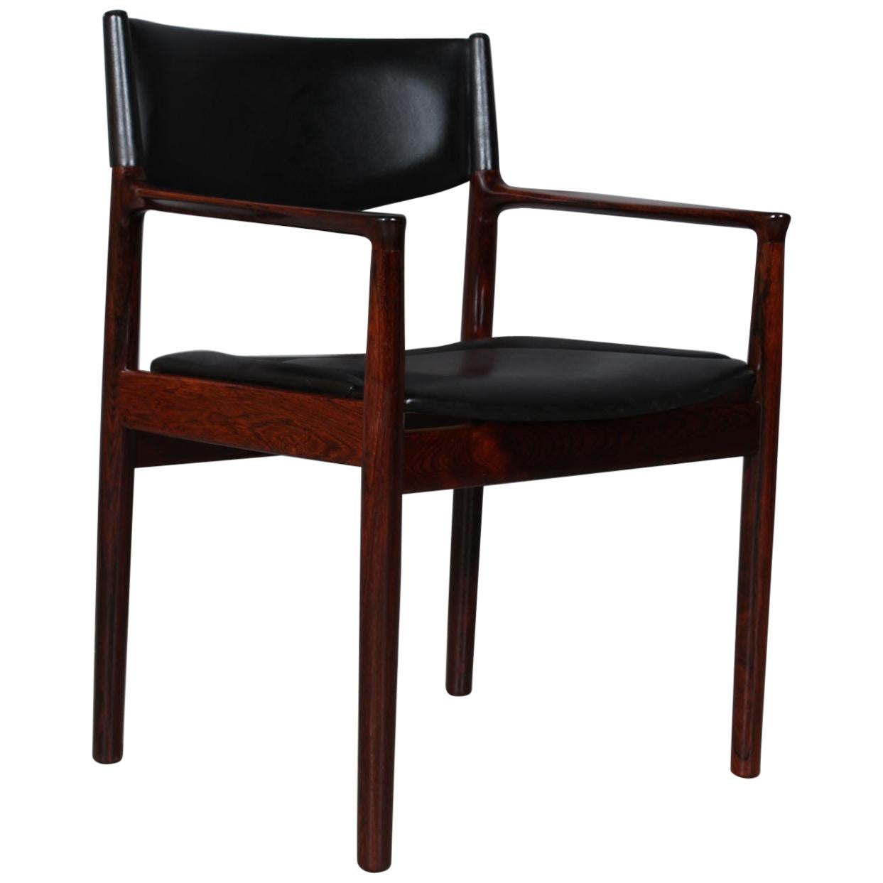 Erik Wørts Armchair, Rosewood