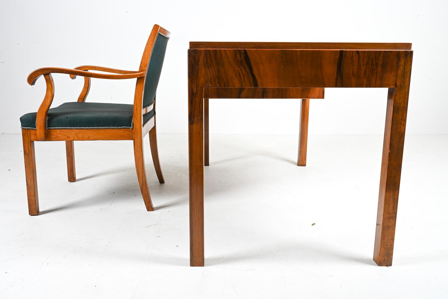 Erik Wørts Danish Mid-Century Rosewood Desk & Armchair For Sale 8