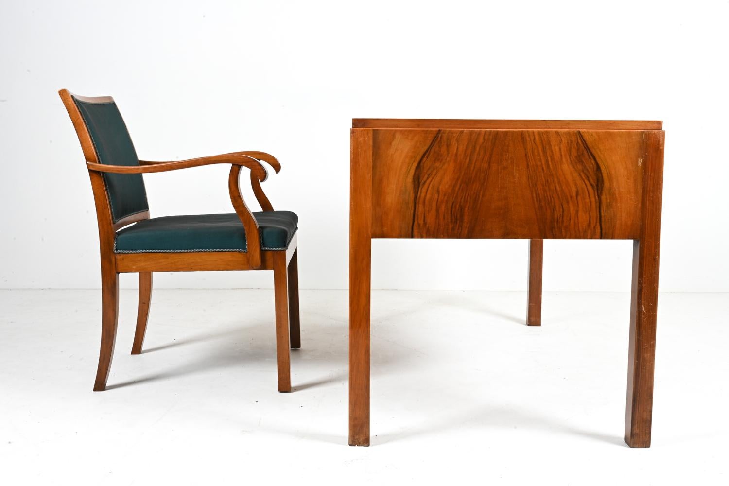 Erik Wørts Danish Mid-Century Rosewood Desk & Armchair For Sale 13