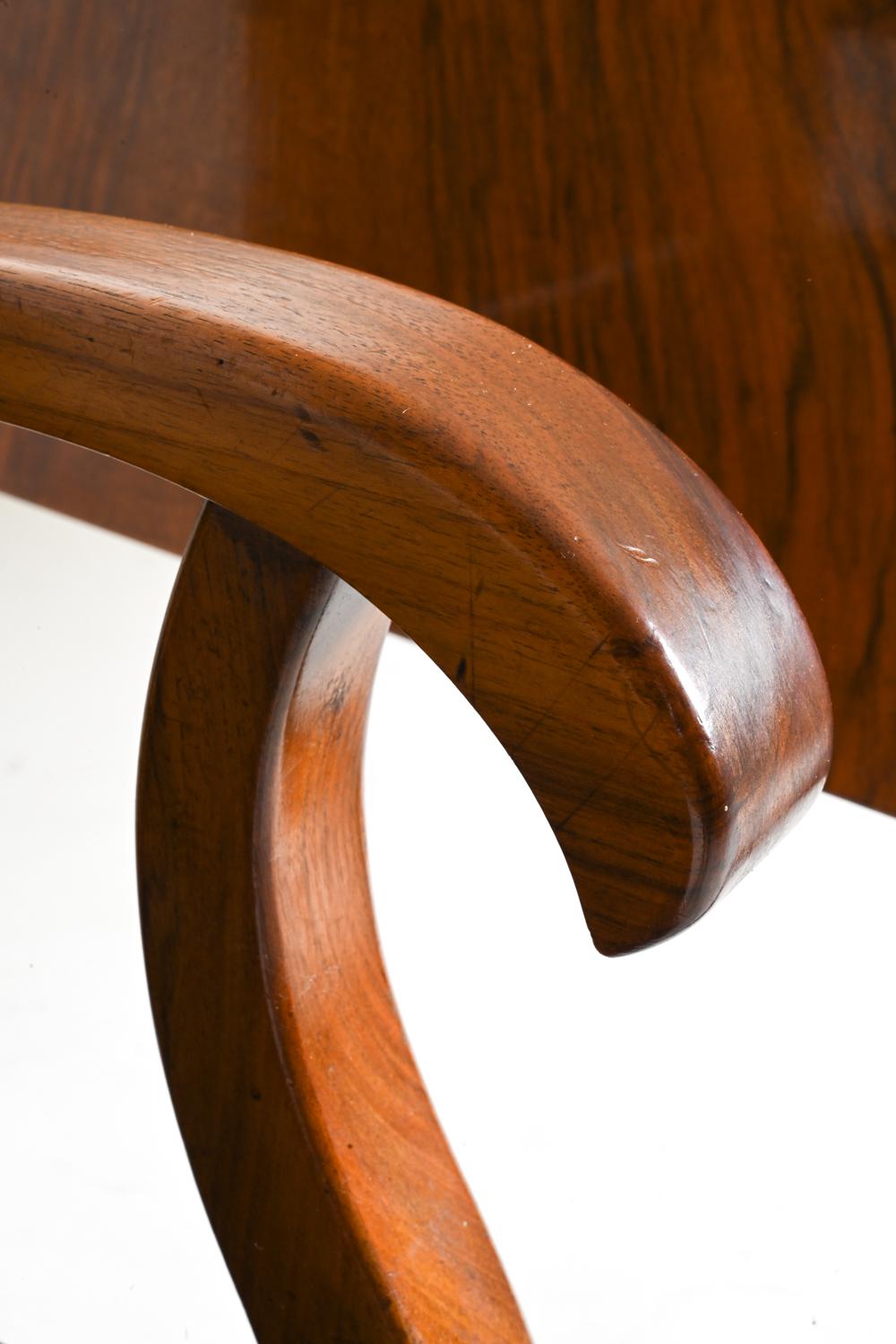 Erik Wørts Danish Mid-Century Rosewood Desk & Armchair For Sale 3