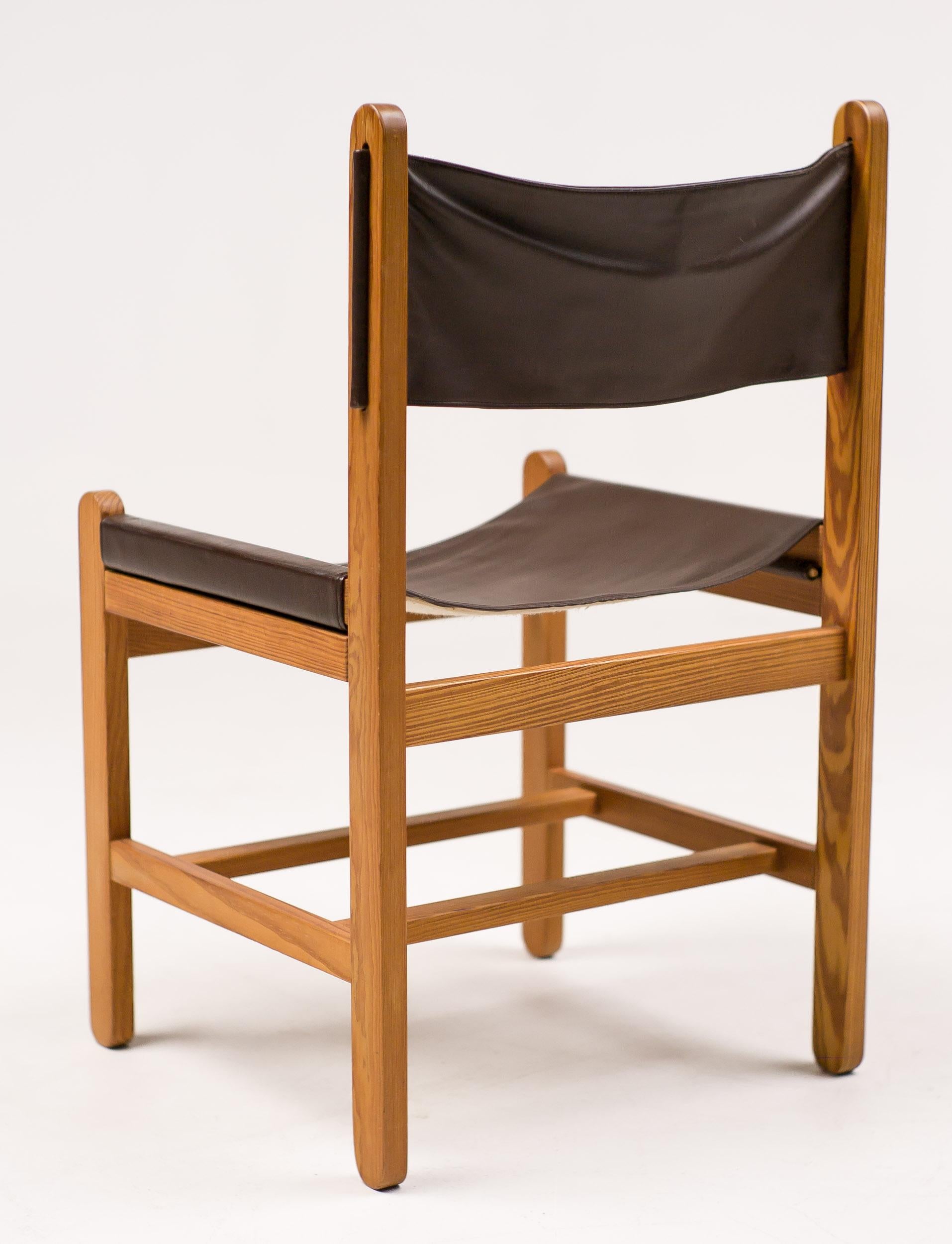Scandinavian Modern Erik Wørts Set of Eight Chairs and Dining Table