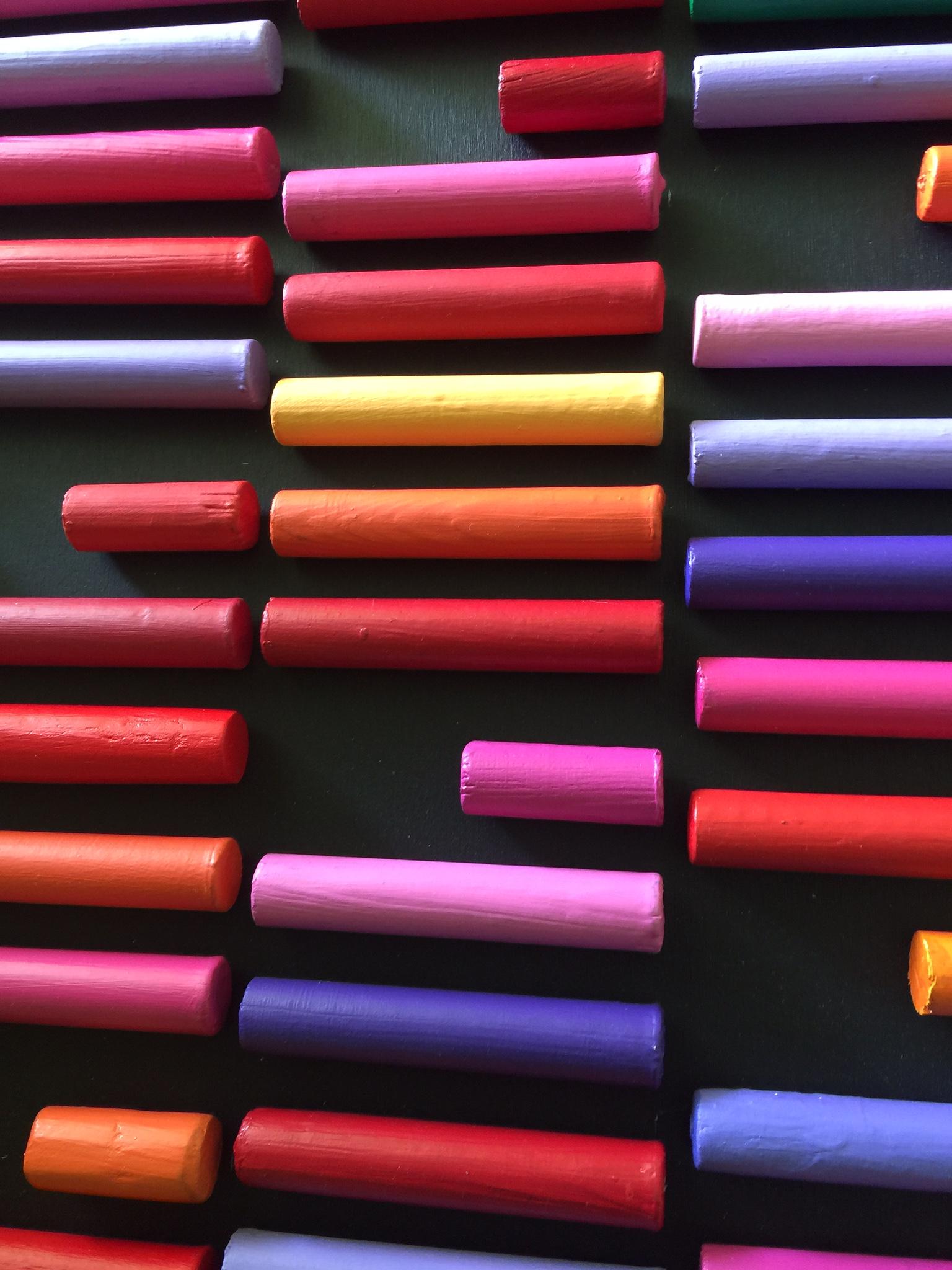 Allegro Barbaro Pittura con tecnica plastica, Erika Baktay in vendita 9