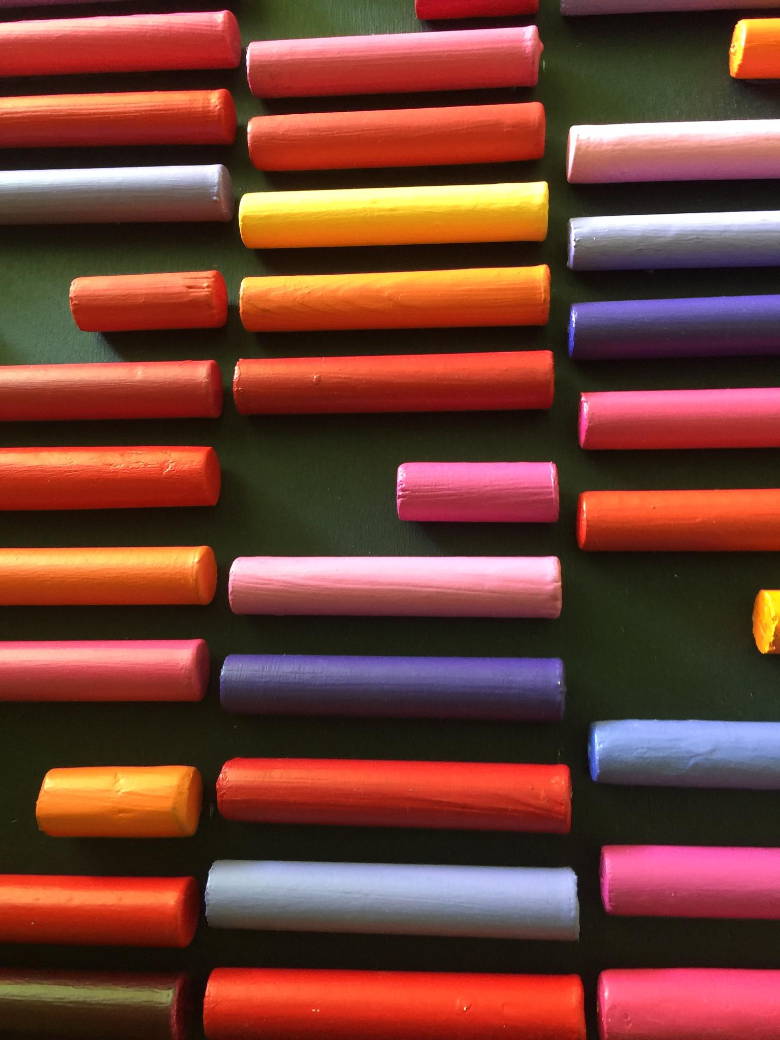 Allegro Barbaro Pittura con tecnica plastica, Erika Baktay in vendita 6