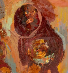 Erika Ranee Cosby, “Drying”, acrilico e gommalacca, 2014