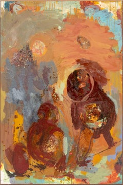 Erika Ranee Cosby, “Drying”, acrilico e gommalacca, 2014