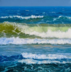 Atlantic III original sea lanscape painting