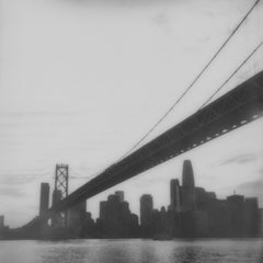 Le pont de la baie de San Francisco (San Francisco) - 21e siècle, Polaroid, paysage