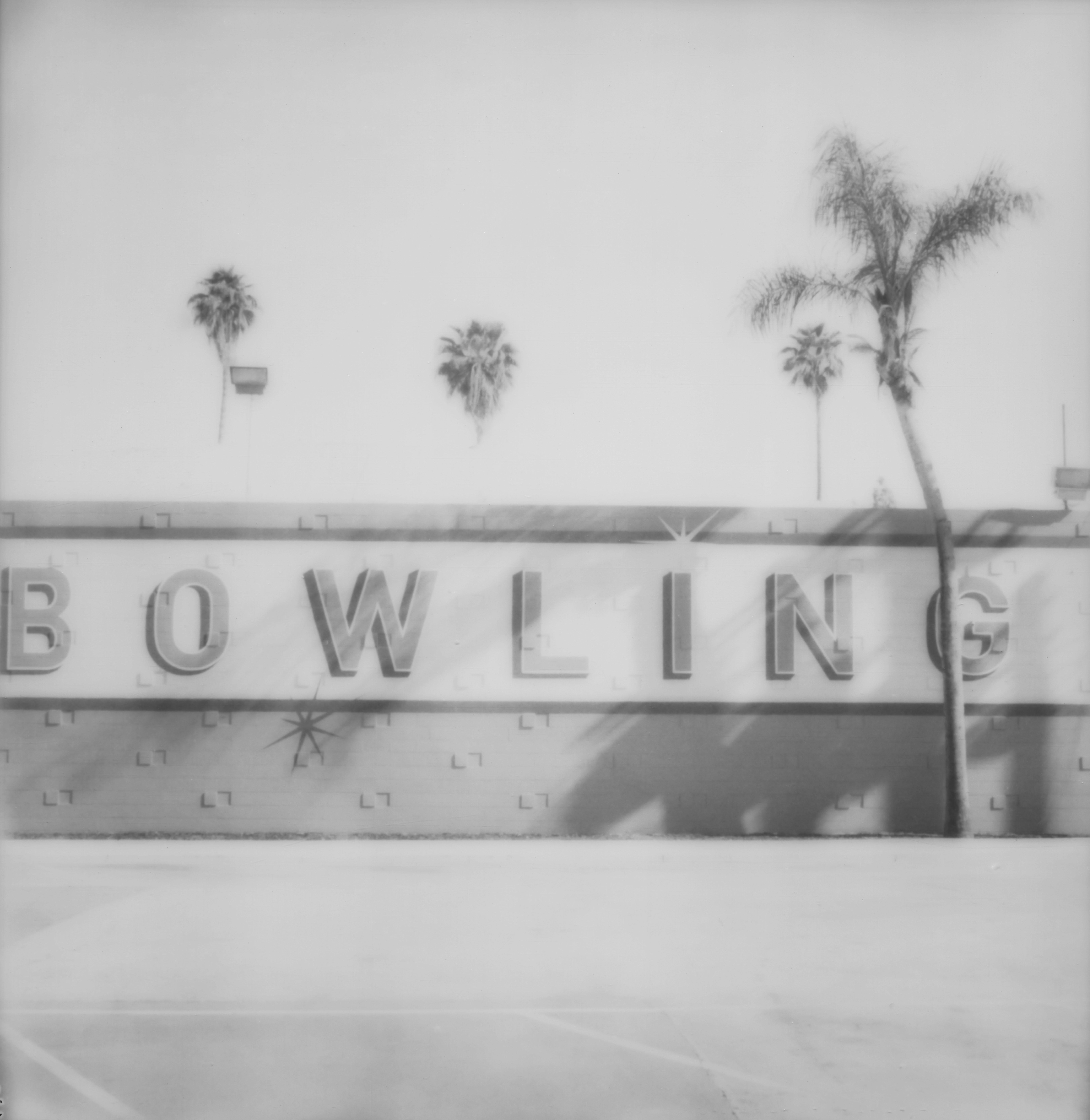 Erin Dougherty Landscape Photograph - Bowling (Ghost Town) - 21st Century, Polaroid, Landscape
