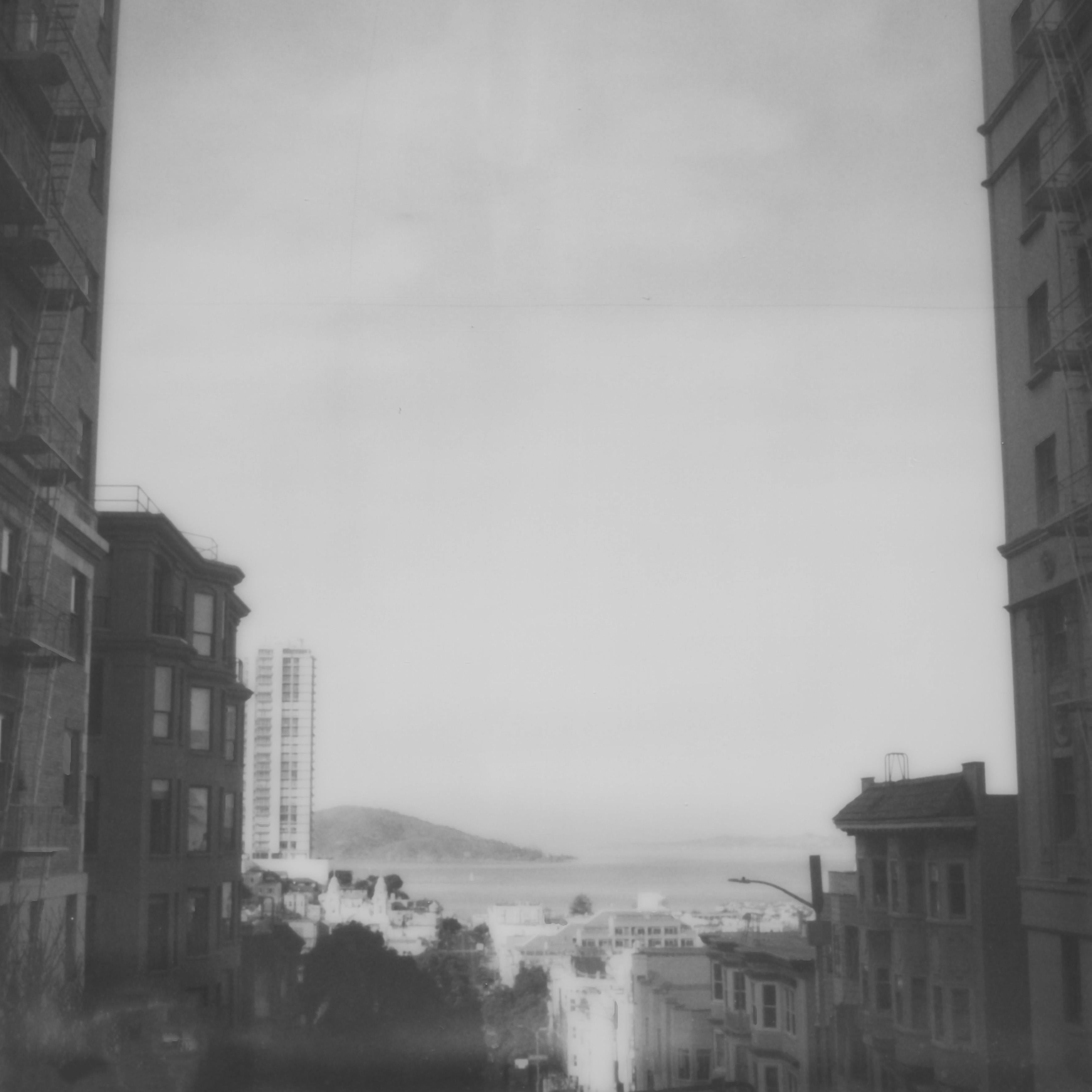 Erin Dougherty Landscape Photograph - Down to the Bay (San Francisco) - 21st Century, Polaroid, Landscape