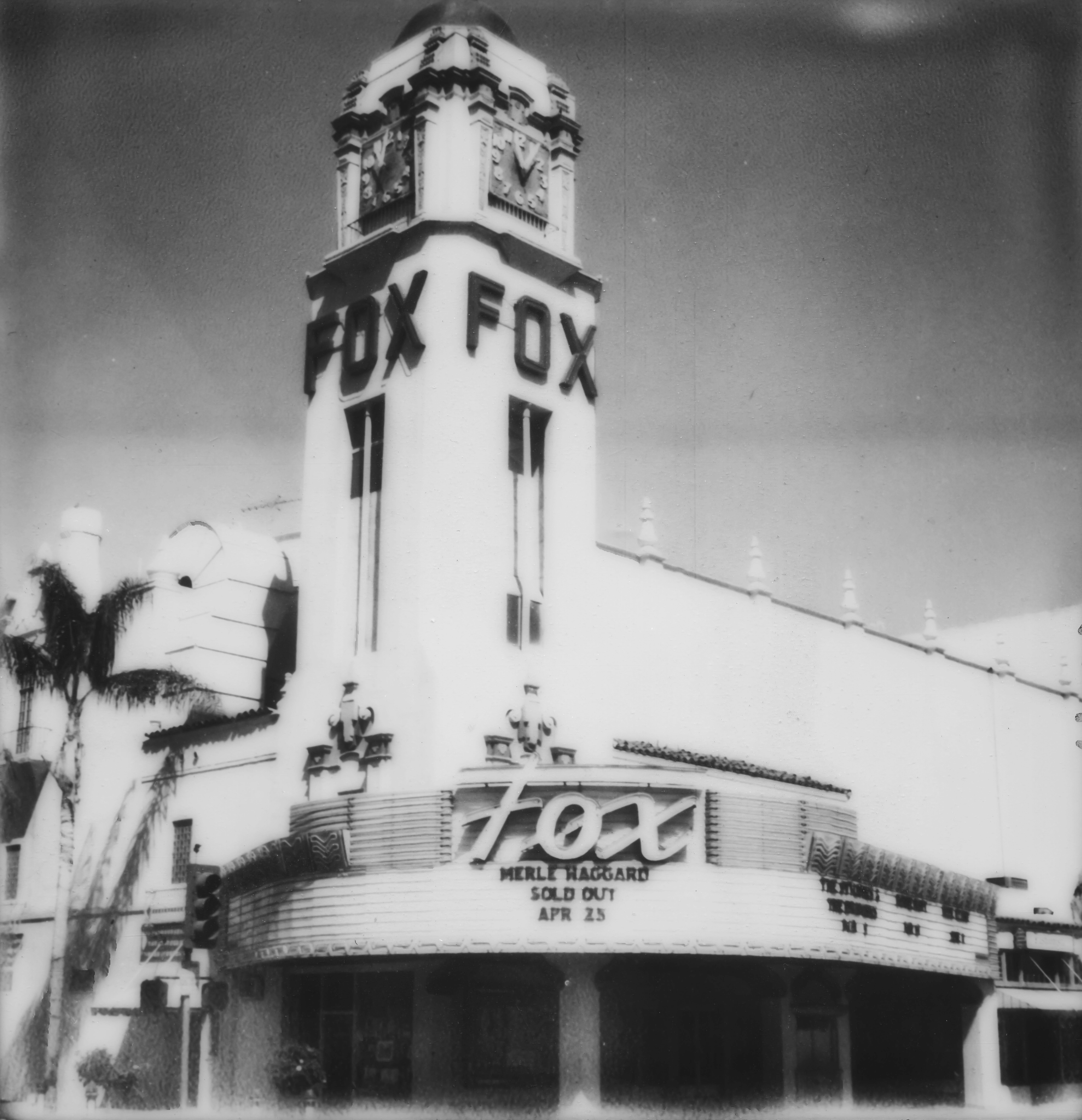 Fox (Véritable ville fantôme) - 21e siècle, Polaroid, paysage