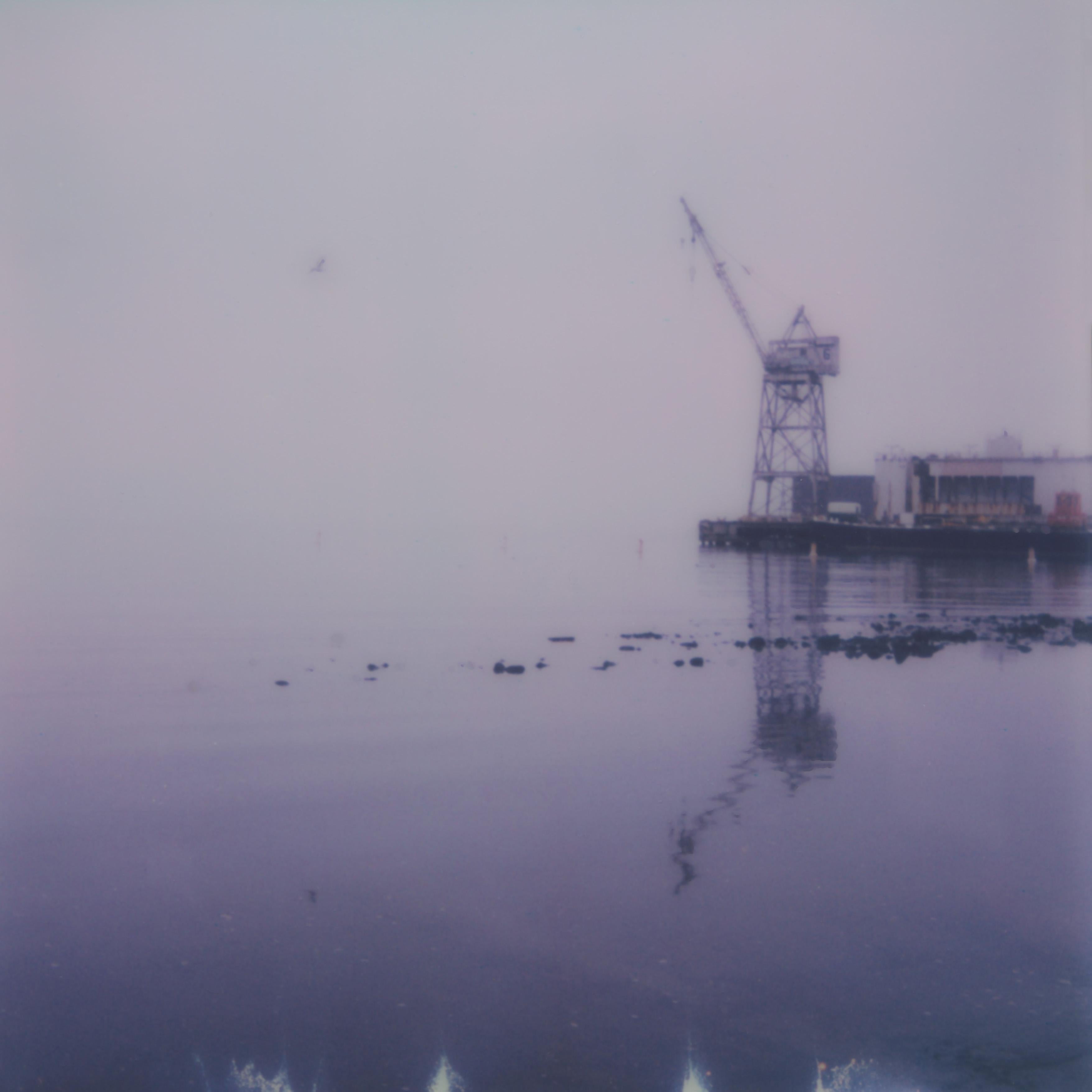 Erin Dougherty Color Photograph - In the Fog (San Francisco) - 21st Century, Polaroid, Landscape