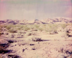 Rainbow Desert (Lost in Time) - 21st Century, Polaroid, Landscape