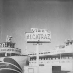 Bienvenue à Alcatraz (San Francisco) - 21e siècle, Polaroid, paysage