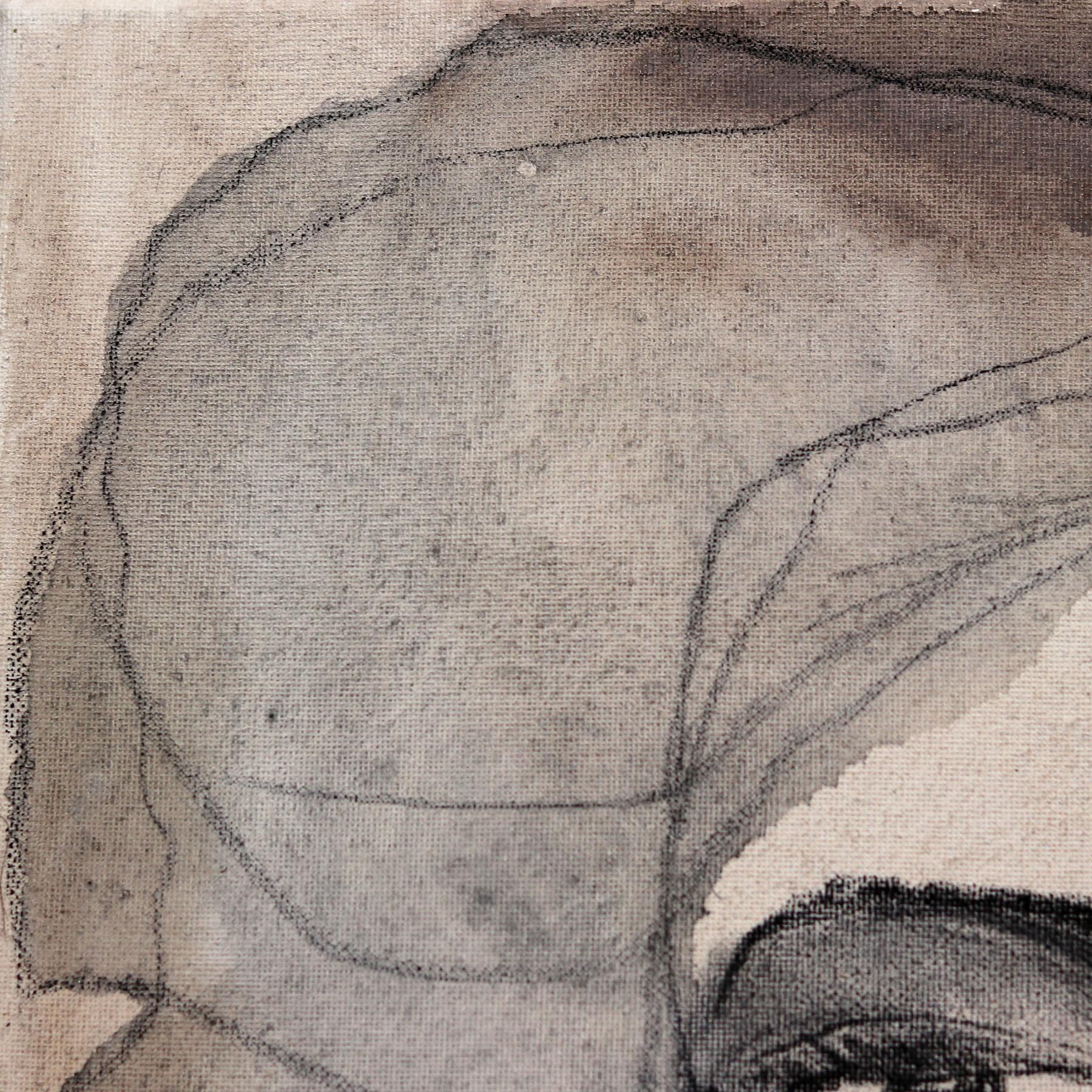 Original Abstrakt-expressionistisches figuratives Porträtgemälde von Adele (Zeitgenössisch), Painting, von Erin Hammond Caswell