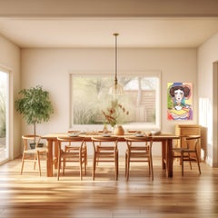 Grace - Abstrakter Expressionist Contemporary Figurative Portrait Malerei