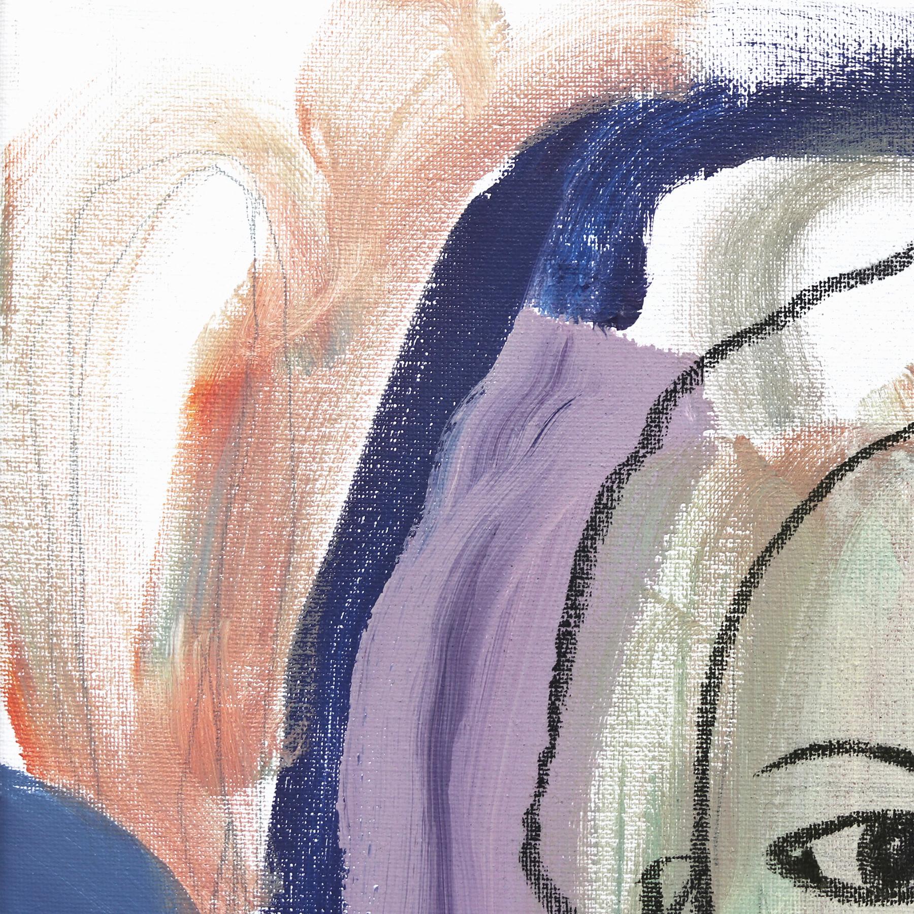 Erin Hammond is a contemporary abstract expressionist artist whose free-form paintings capture the essence of her inner, subjective realities. With a vibrant palette and dynamic markings, Hammond explores the interplay of color, form, and