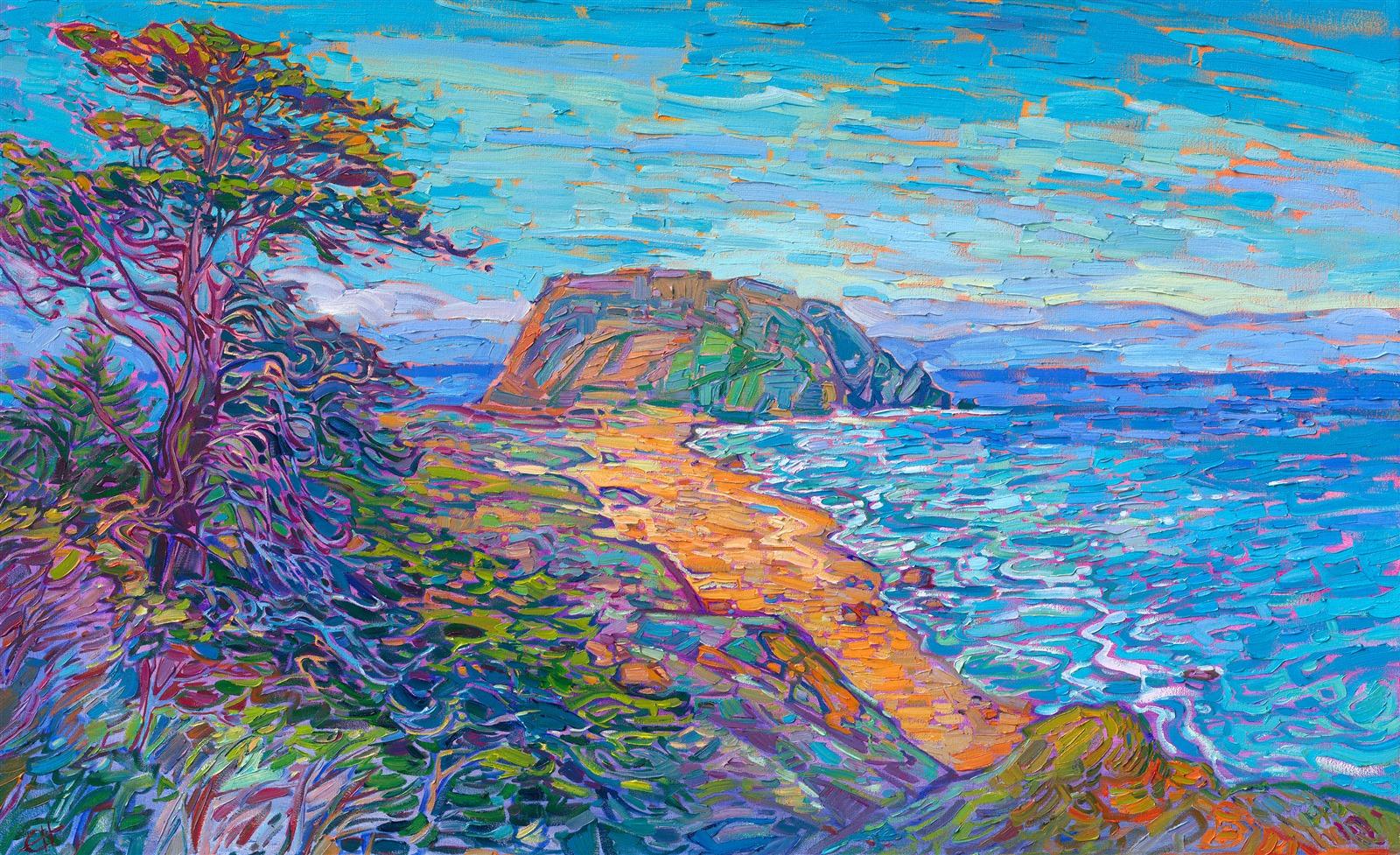 Point Sur Vista -- Make an Offer! - Painting by Erin Hanson