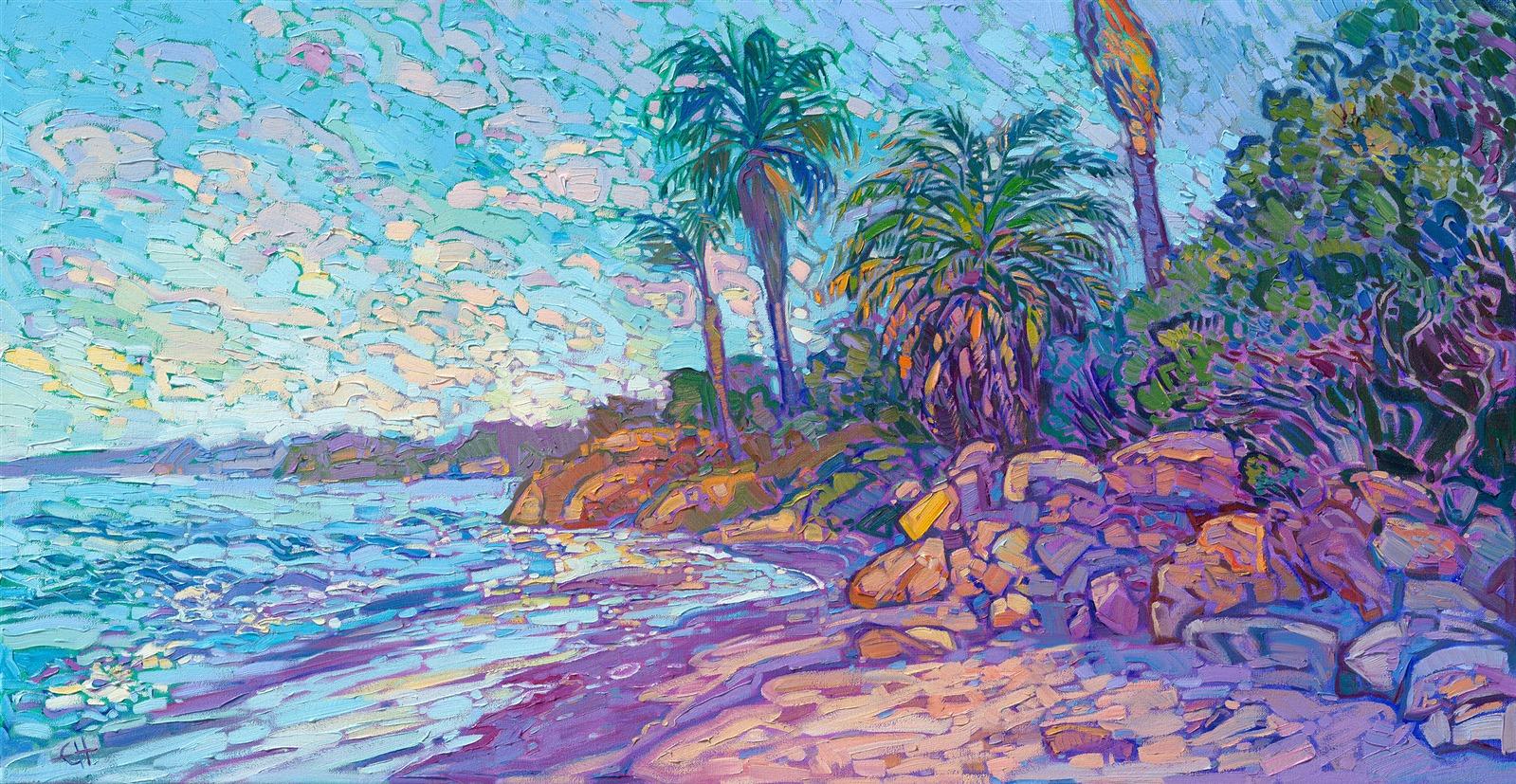 Summerland Coast -- Make an Offer! - Painting by Erin Hanson