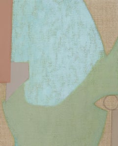 "I Remember You" 2025 acrylic on linen 12 x 11 in.