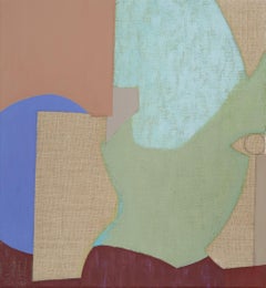 "I Remember You" 2025 acrylic on linen 12 x 11 in.