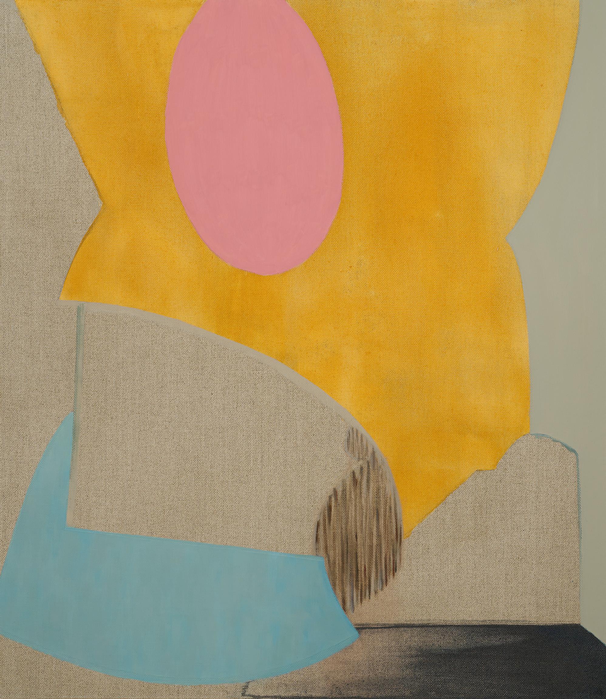 "The Constant" 2025 acrylic on linen 30 x 26 in.
