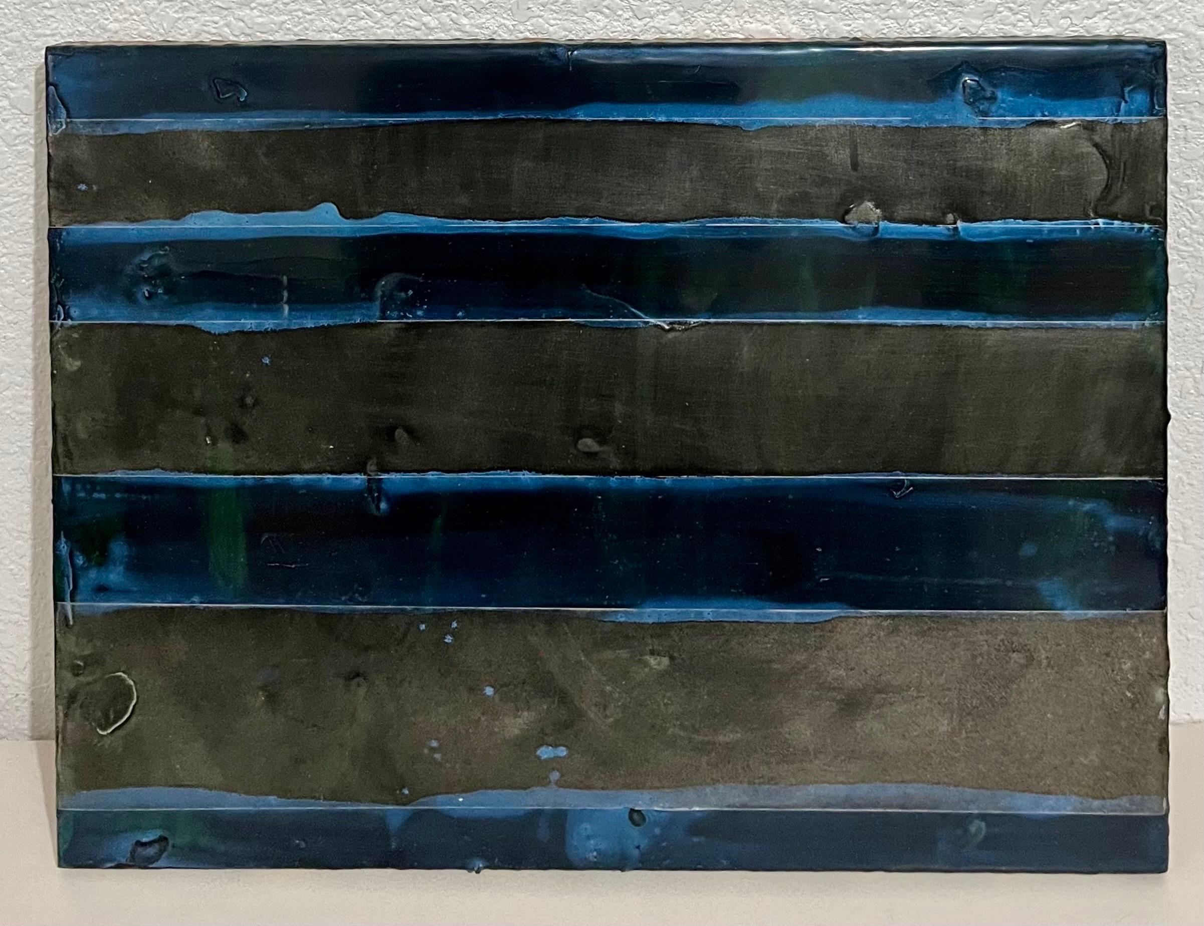 Erin Parish (américaine, née en 1966) 
40004 "Sugar High Undertow"
Signée à la main et datée 2005 au verso, Huile et résine sur panneau. 
18 "h x 24 "w


Erin Parish ( 1966 - , St. Louis, MO) est une peintre américaine et une commissaire
