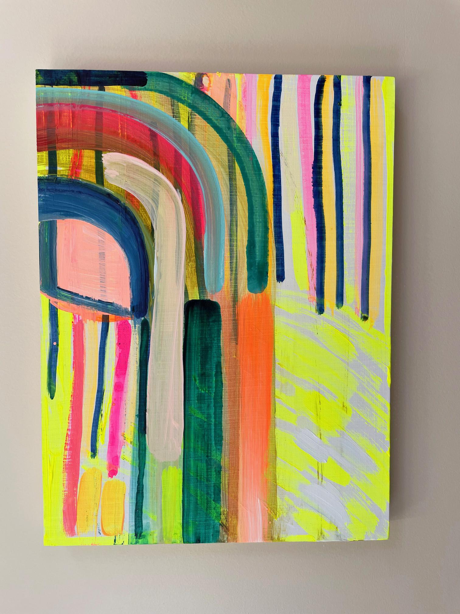 Erin Rachel Hudak Abstract Painting - Lightrays