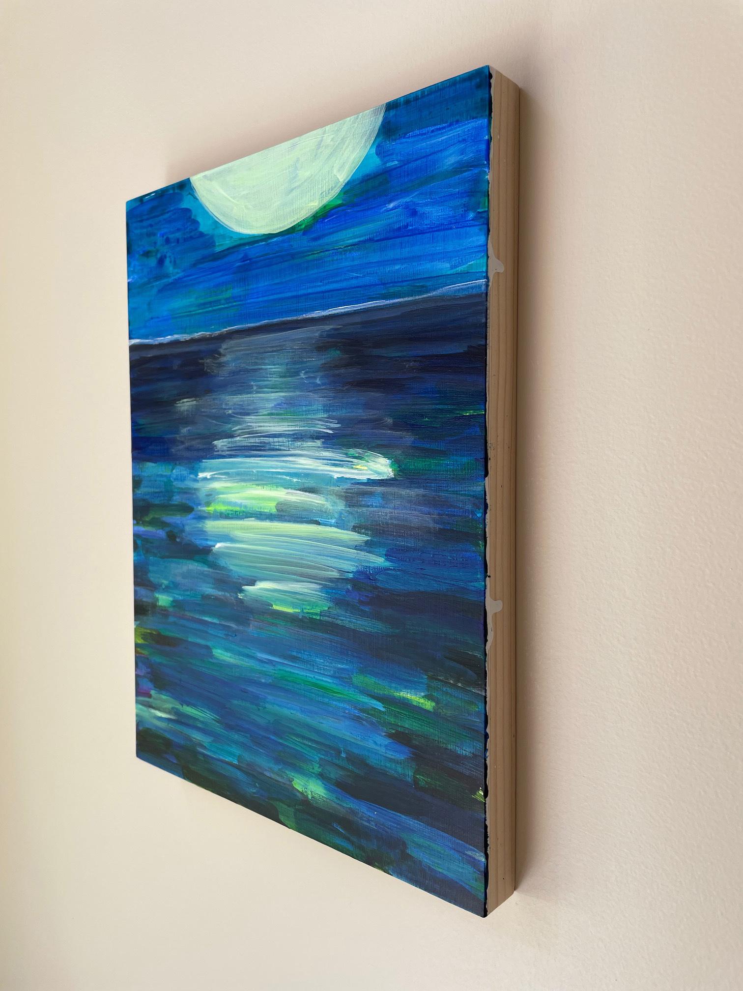 Moonrise - Painting by Erin Rachel Hudak