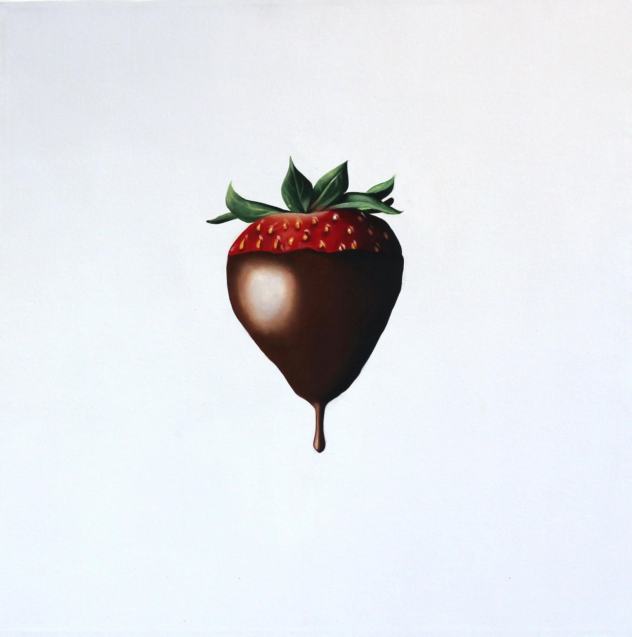 Erin Rothstein Interior Painting - Chocolate Dipped Strawberry