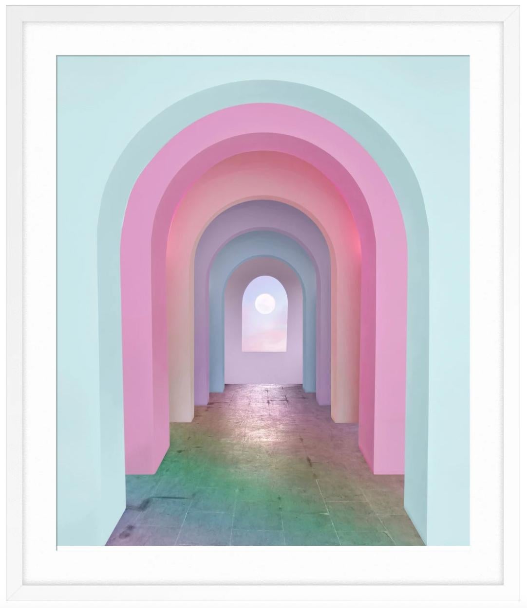 Moonbeam - Gris Color Photograph par Erin Summer