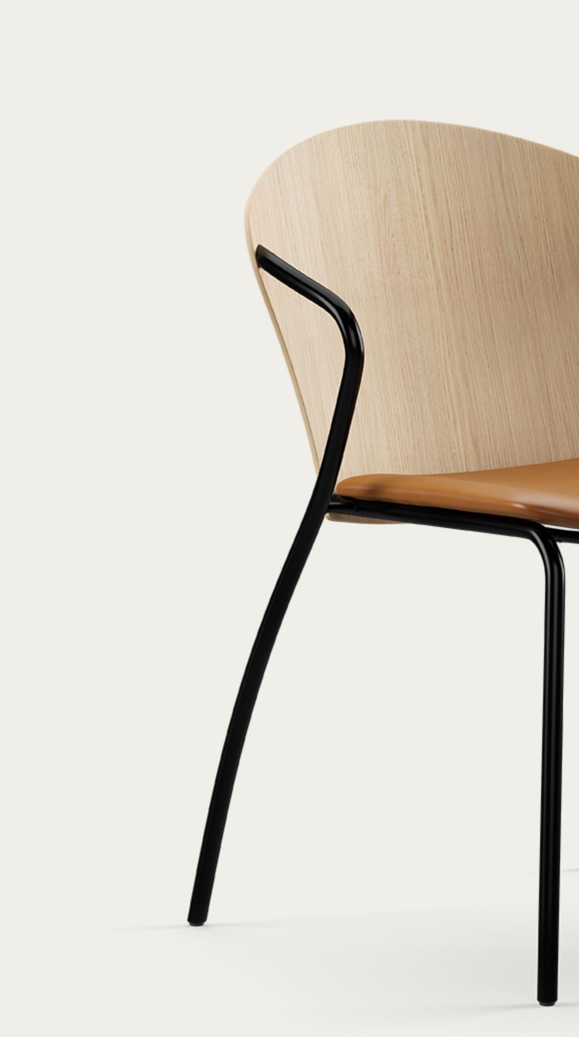 Colección Erla Solveig Oskarsdóttir Bessi Chair For One Cromo en venta