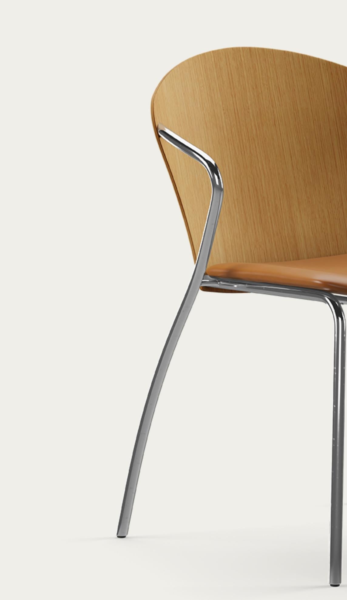 Cromo Collection'S di Erla Solveig Oskarsdóttir Bessi Chair For One in vendita