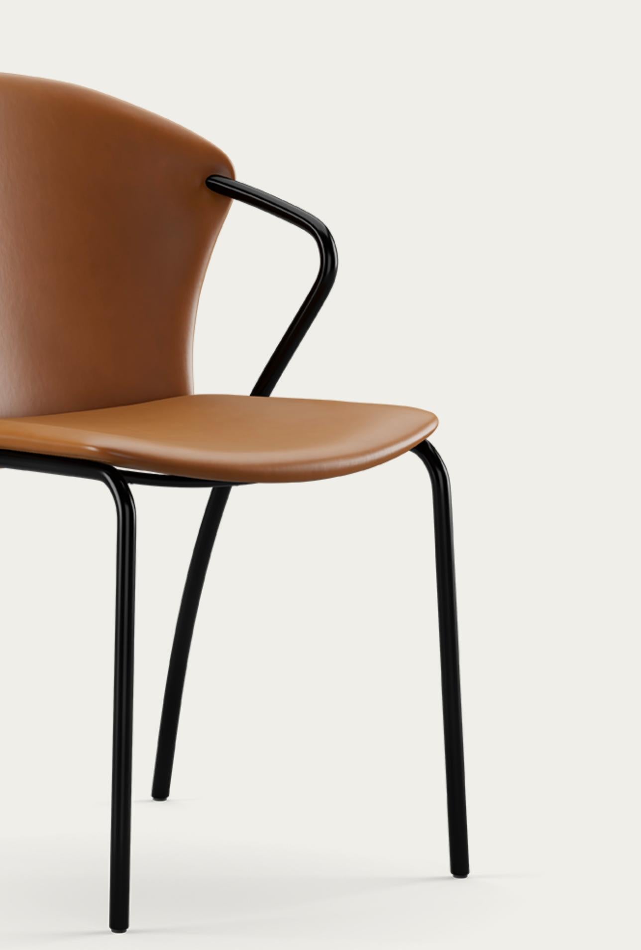 Chrome Erla Solveig Oskarsdóttir Bessi Chair For One Collection en vente