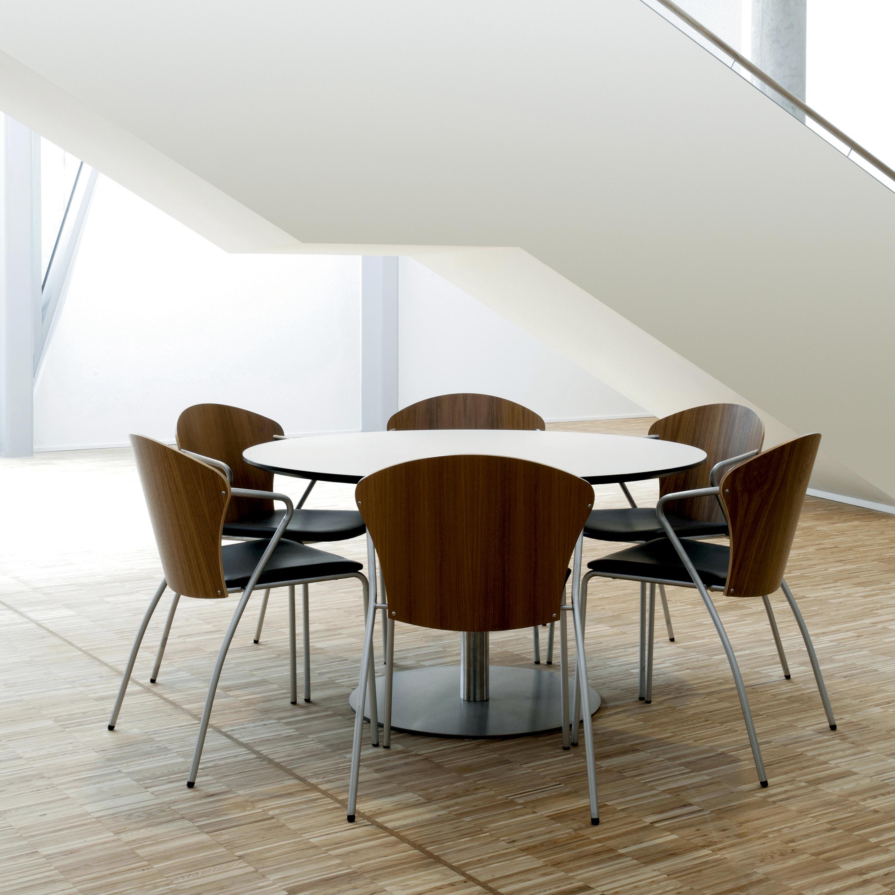Steel Erla Sólveig Óskarsdóttir, EO 5400 White Stackable Bessi Chair by One Collection For Sale