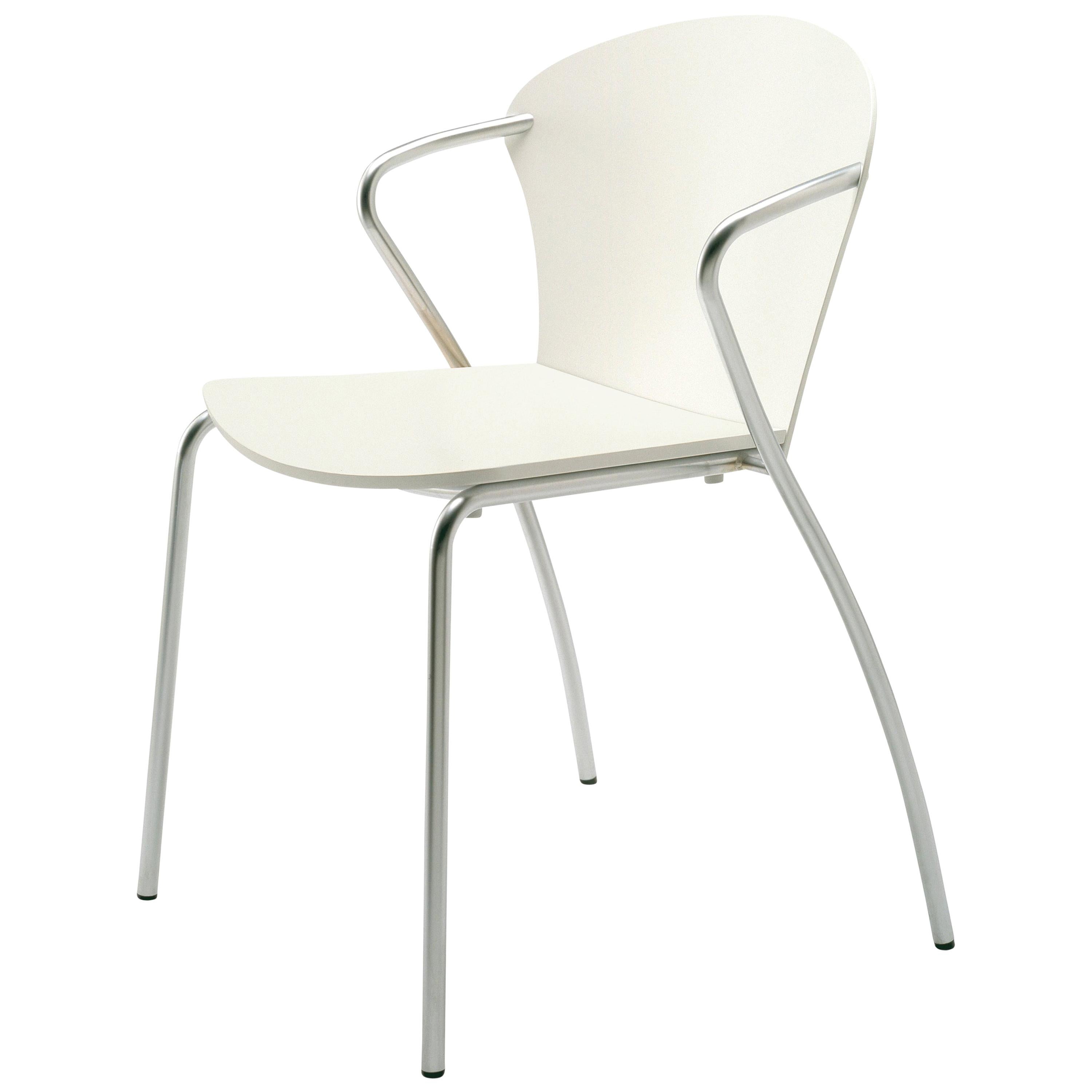 Erla Sólveig Óskarsdóttir, EO 5400 White Stackable Bessi Chair by One Collection