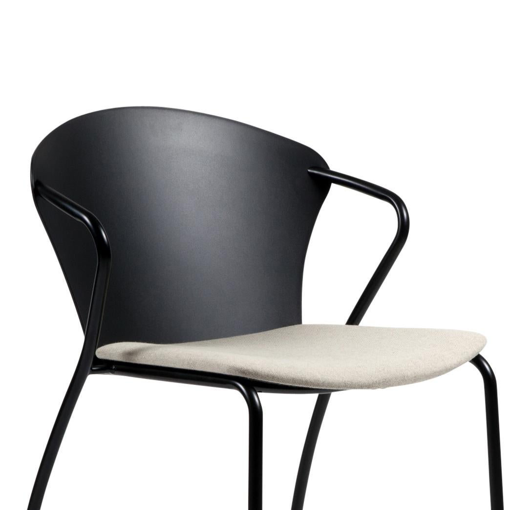Bessi chair is a light, stackable chair designed by the Icelandic designer Erla Sólveig Óskarsdóttir in 2000.

The compact, yet feather light, expression of Bessi chair unites minimalistic design and comfort. The frame offers an integrated armrest