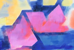 1980s Abstracted Bay Area Landscape -- Oakland to Tamalpais Views