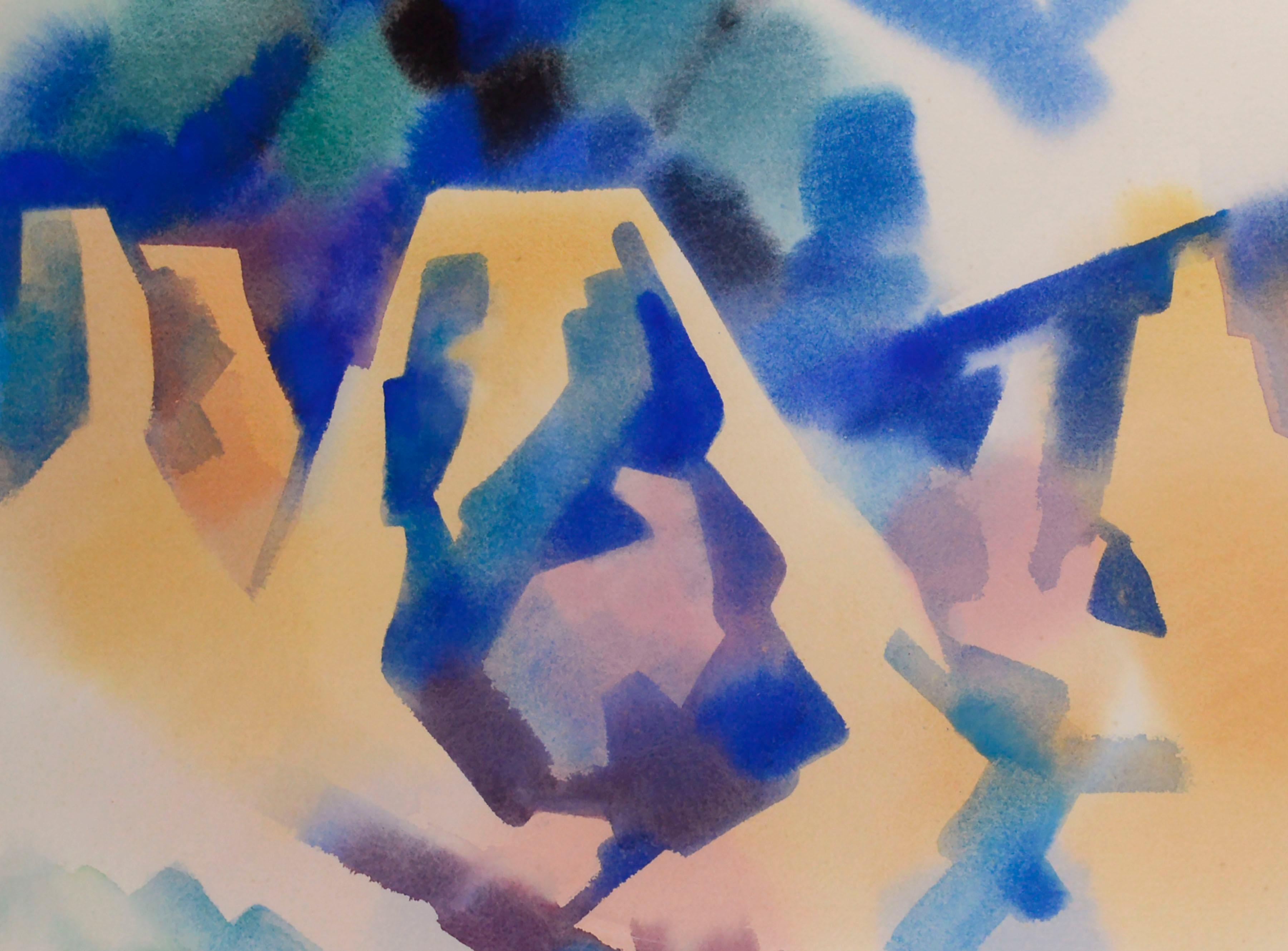 Abstracted Geometric Landscape -- 