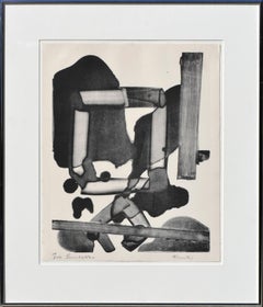 Formations Abstract Lithograph 