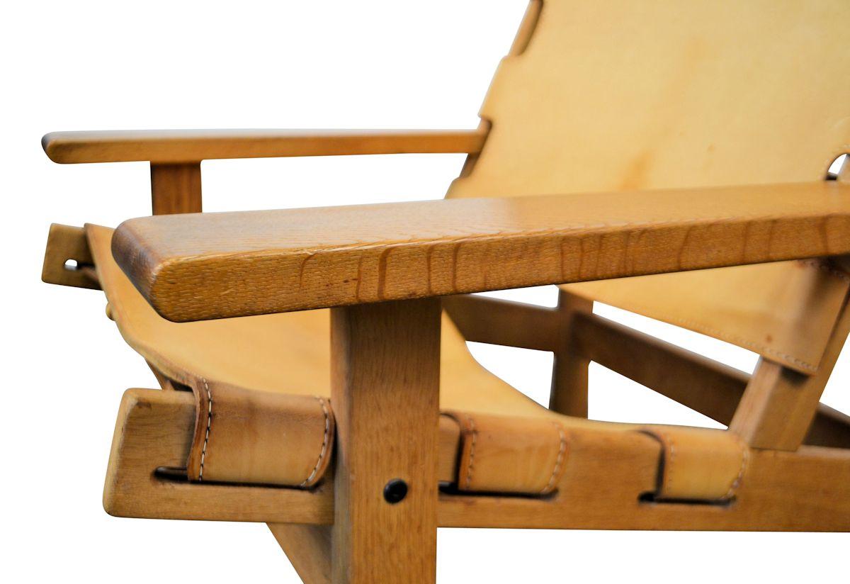 Erling Jessen Danish Design Model 168 Leather Lounge Chairs 8