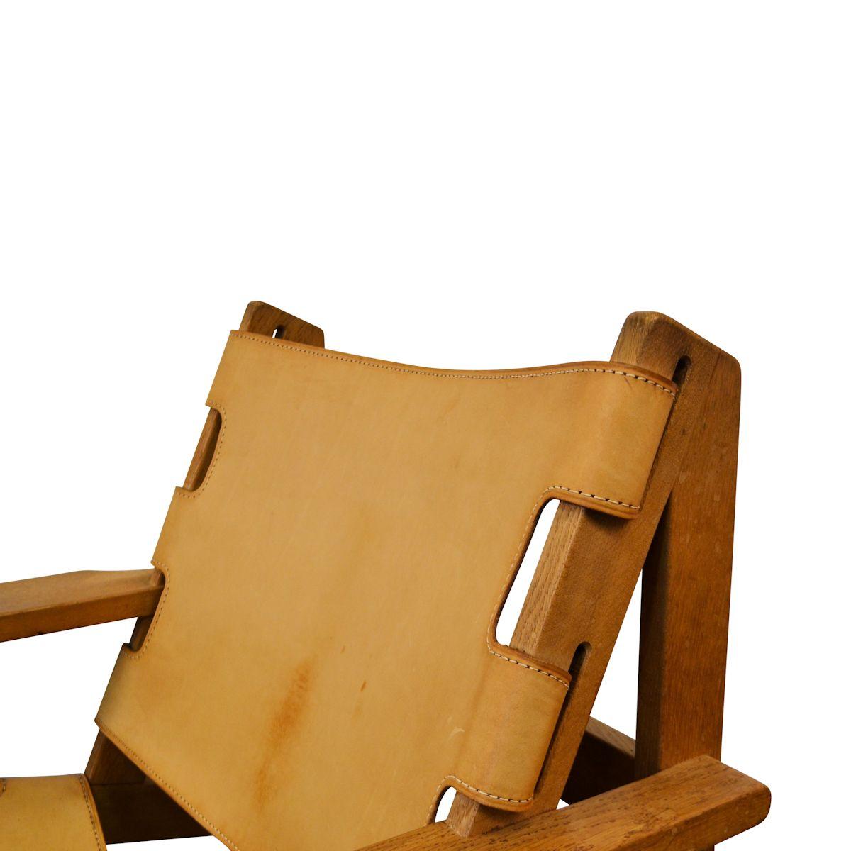 Erling Jessen Danish Design Model 168 Leather Lounge Chairs 3
