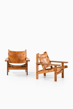 Erling Jessen Easy Chairs Produced by Knud Juul-Hansen in Denmark