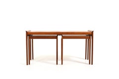 Erling Torvits for Heltborg Møbler 1960s Teak Nesting Tables