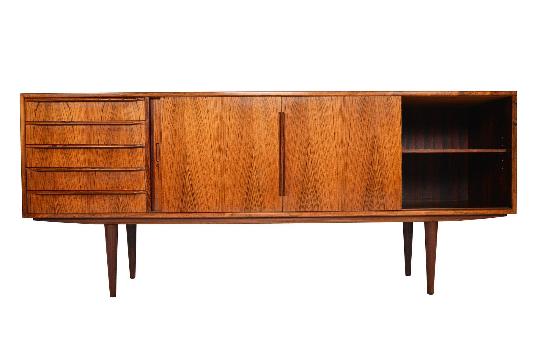 Danish Erling Torvits Model 26 Rosewood Credenza