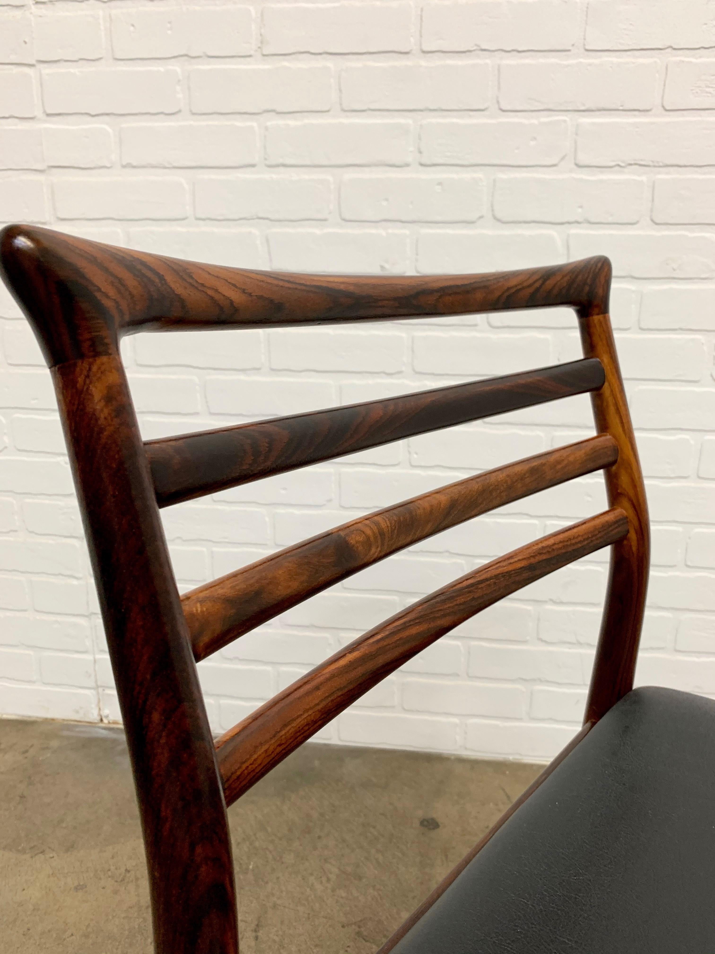 Erling Torvits Rosewood Dining Chairs by Sorø Stolefabrik, Set of Six 10